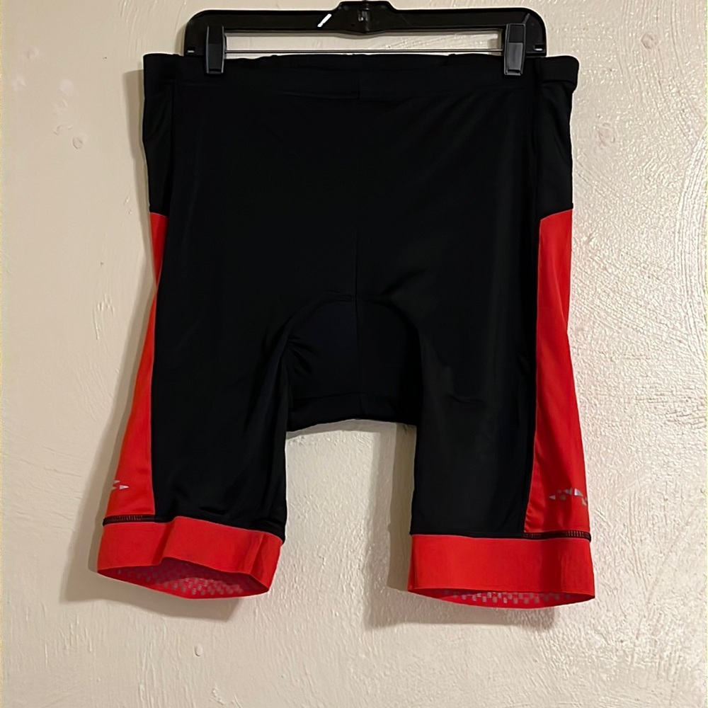 Crivit Black & Red Cycling Biking Shorts XL